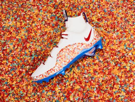 lebron james fruity pebble cleats